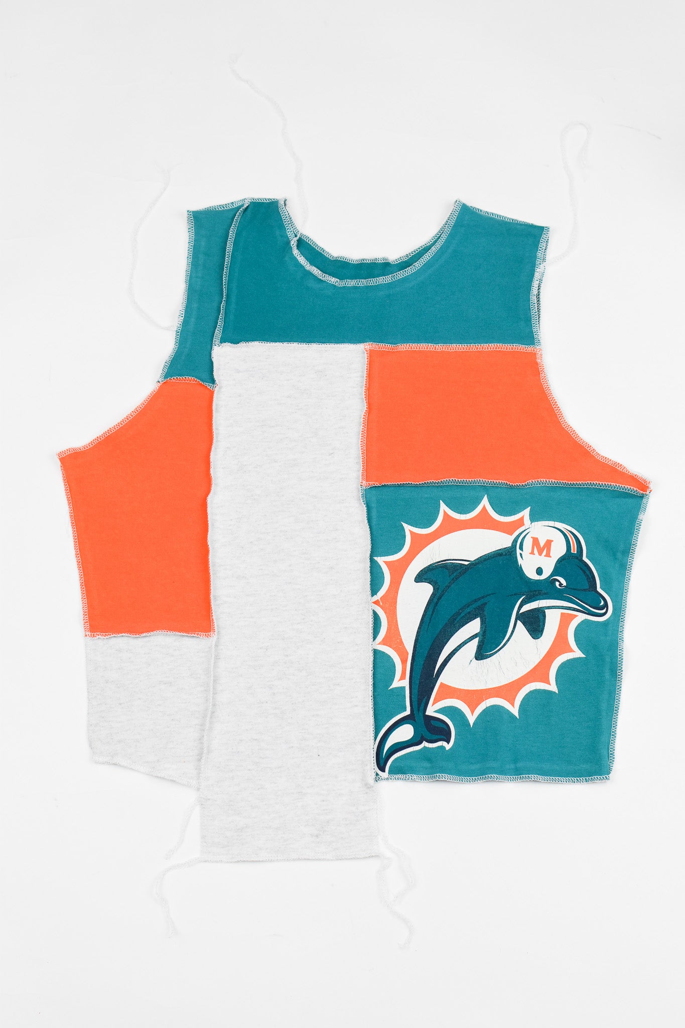 Upcycled Dolphins Scrappy Tank Top *MADE TO ORDER*