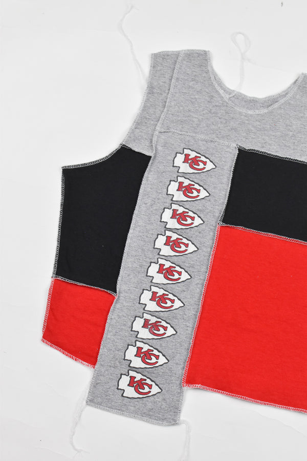 GOAT Vintage Upcycled Kansas City Chiefs Tank Top