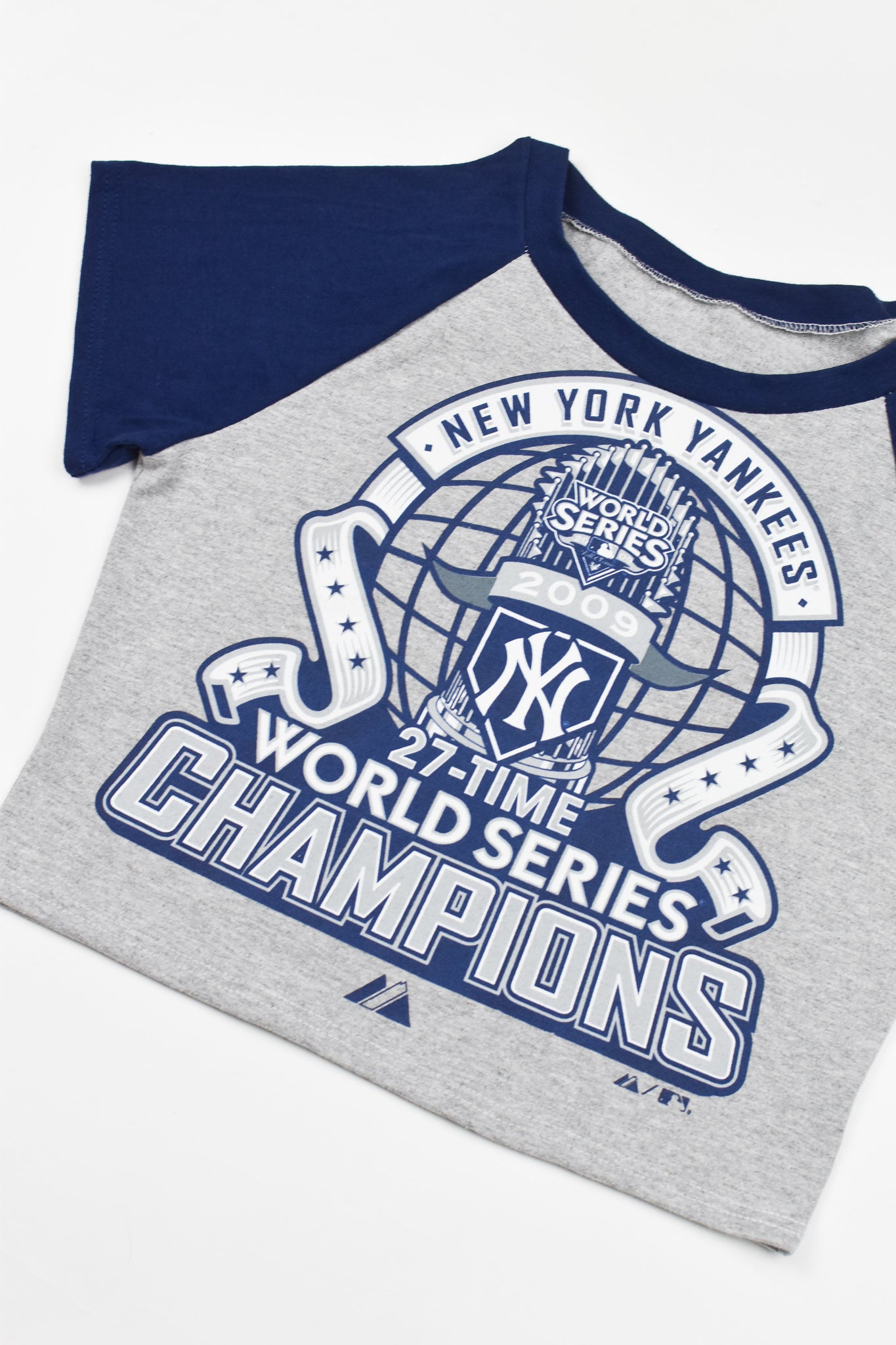 Upcycled Yankees Baby Tee *MADE TO ORDER*