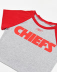 Upcycled Chiefs Baby Tee