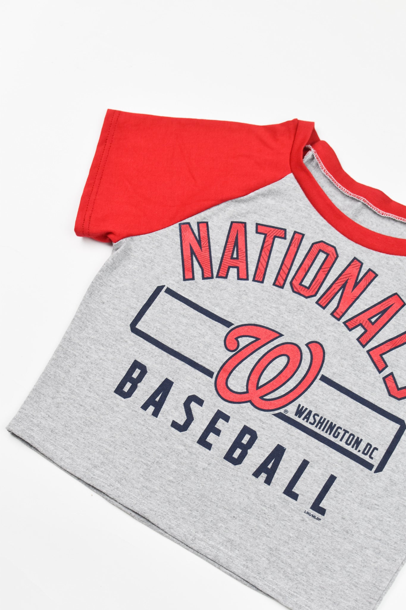 Upcycled Nationals Baby Tee