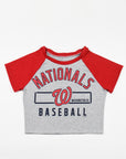 Upcycled Nationals Baby Tee