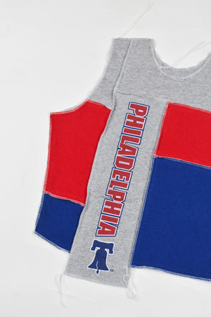 Upcycled Phillies Scrappy Tank Top