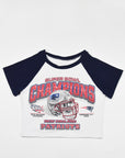 Upcycled Patriots Baby Tee