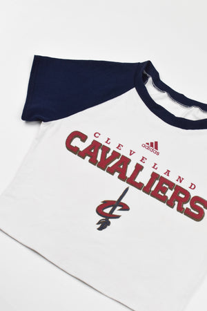 Upcycled Cleveland Cavaliers Baby Tee
