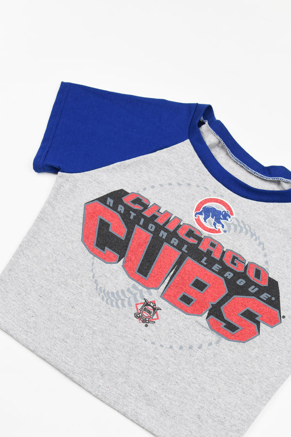 Chicago Cubs Pride Rainbow Handmade Upcycled Reworked T-shirt 