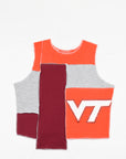 Upcycled Virginia Tech Scrappy Tank Top