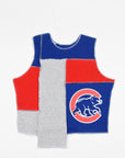 Upcycled Cubs Scrappy Tank Top