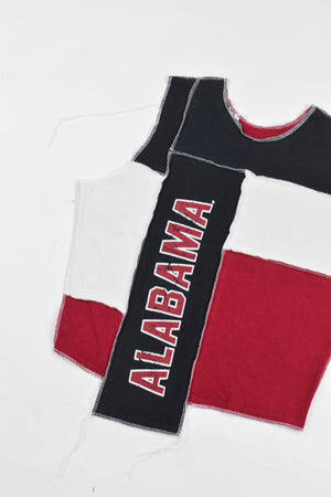 Upcycled Alabama Scrappy Tank Top