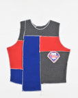 Upcycled Phillies Scrappy Tank Top