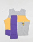 Upcycled Vikings Scrappy Tank Top