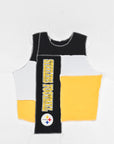 Upcycled Steelers Scrappy Tank Top