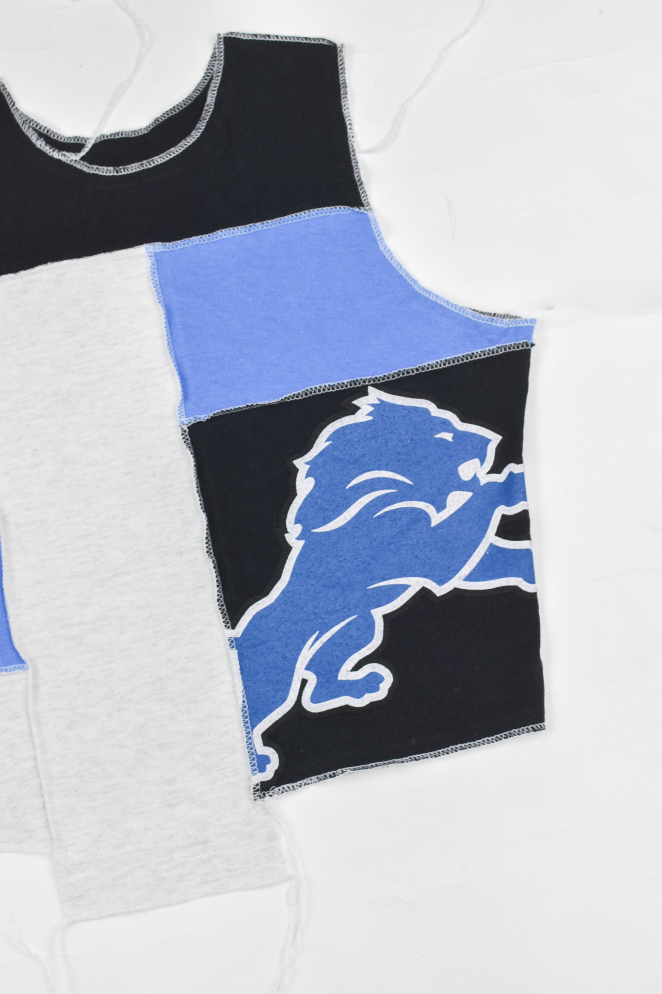 Upcycled Lions Scrappy Tank Top