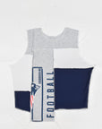 Upcycled Patriots Scrappy Tank Top