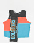 Upcycled Dolphins Scrappy Tank Top