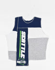 Upcycled Seahawks Scrappy Tank Top