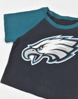 Upcycled Eagles Baby Tee