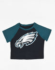 Upcycled Eagles Baby Tee