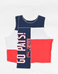 Upcycled Patriots Scrappy Tank Top