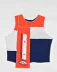 Upcycled Broncos Scrappy Tank Top