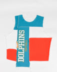 Upcycled Dolphins Scrappy Tank Top