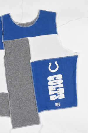 Upcycled Colts Scrappy Tank Top