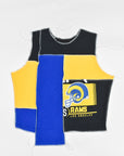 Upcycled Rams Scrappy Tank Top