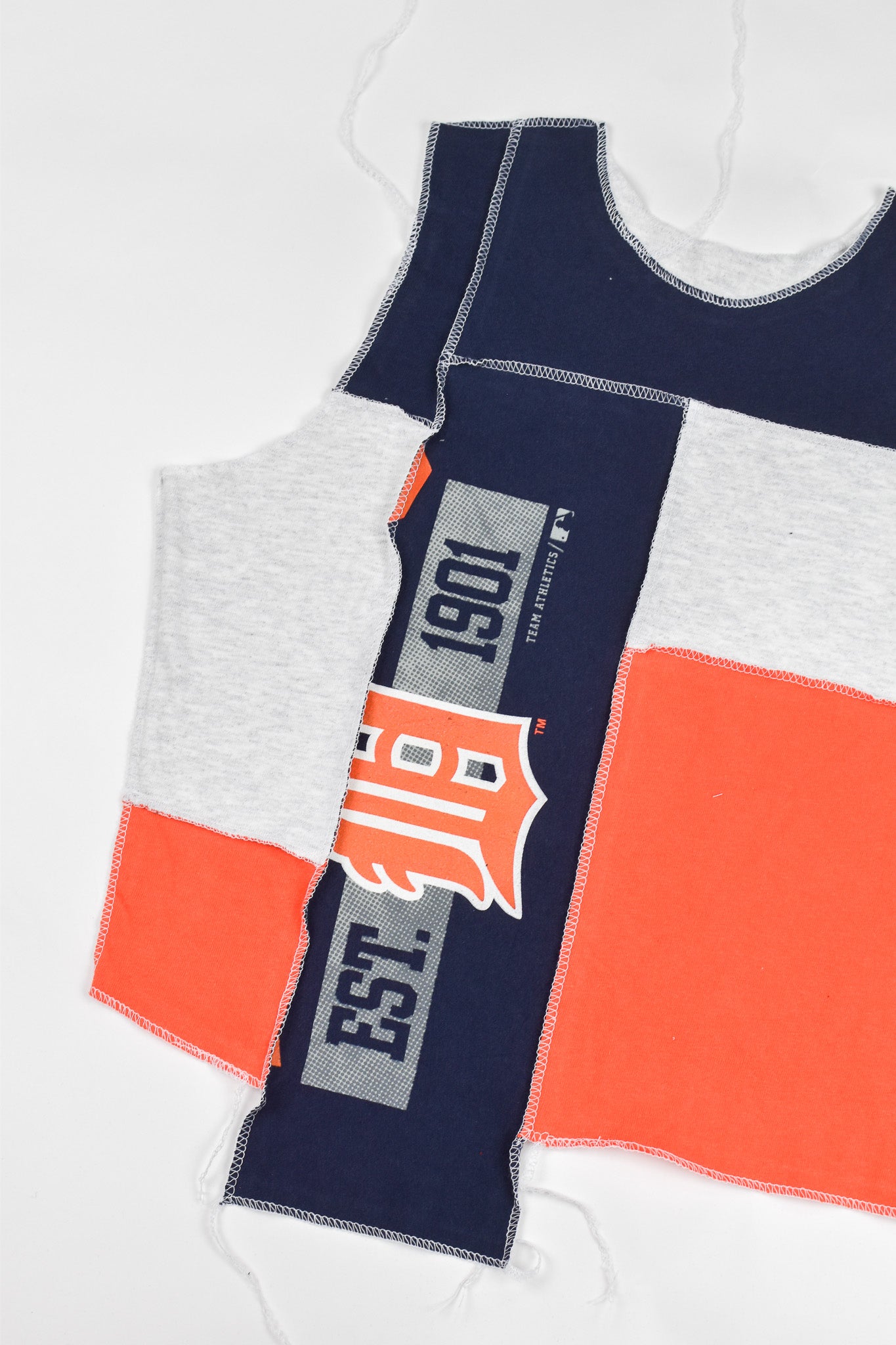 Upcycled Tigers Scrappy Tank Top