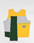 Upcycled Packers Scrappy Tank Top