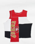 Upcycled 49ers Scrappy Tank Top