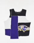 Upcycled Ravens Scrappy Tank Top