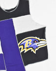 Upcycled Ravens Scrappy Tank Top