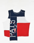 Upcycled Patriots Scrappy Tank Top