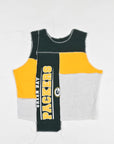 Upcycled Packers Scrappy Tank Top