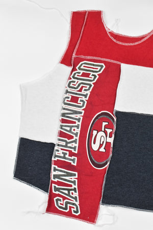 Upcycled San Francisco 49ers Scrappy Tank Top