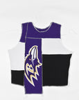 Upcycled Ravens Scrappy Tank Top