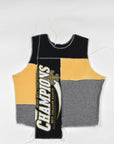 Upcycled Saints Scrappy Tank Top