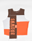 Upcycled Browns Scrappy Tank Top