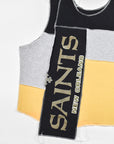 Upcycled Saints Scrappy Tank Top