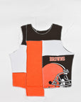 Upcycled Browns Scrappy Tank Top