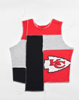 Upcycled Chiefs Scrappy Tank Top