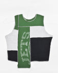 Upcycled Jets Scrappy Tank Top