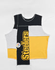 Upcycled Steelers Scrappy Tank Top