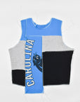 Upcycled Panthers Scrappy Tank Top