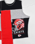 Upcycled Chiefs Scrappy Tank Top