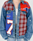 Upcycled Bills Patchwork Jacket