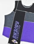 Upcycled Ravens Scrappy Tank Top