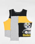 Upcycled Steelers Scrappy Tank Top