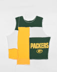 Upcycled Packers Scrappy Tank Top