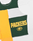 Upcycled Packers Scrappy Tank Top